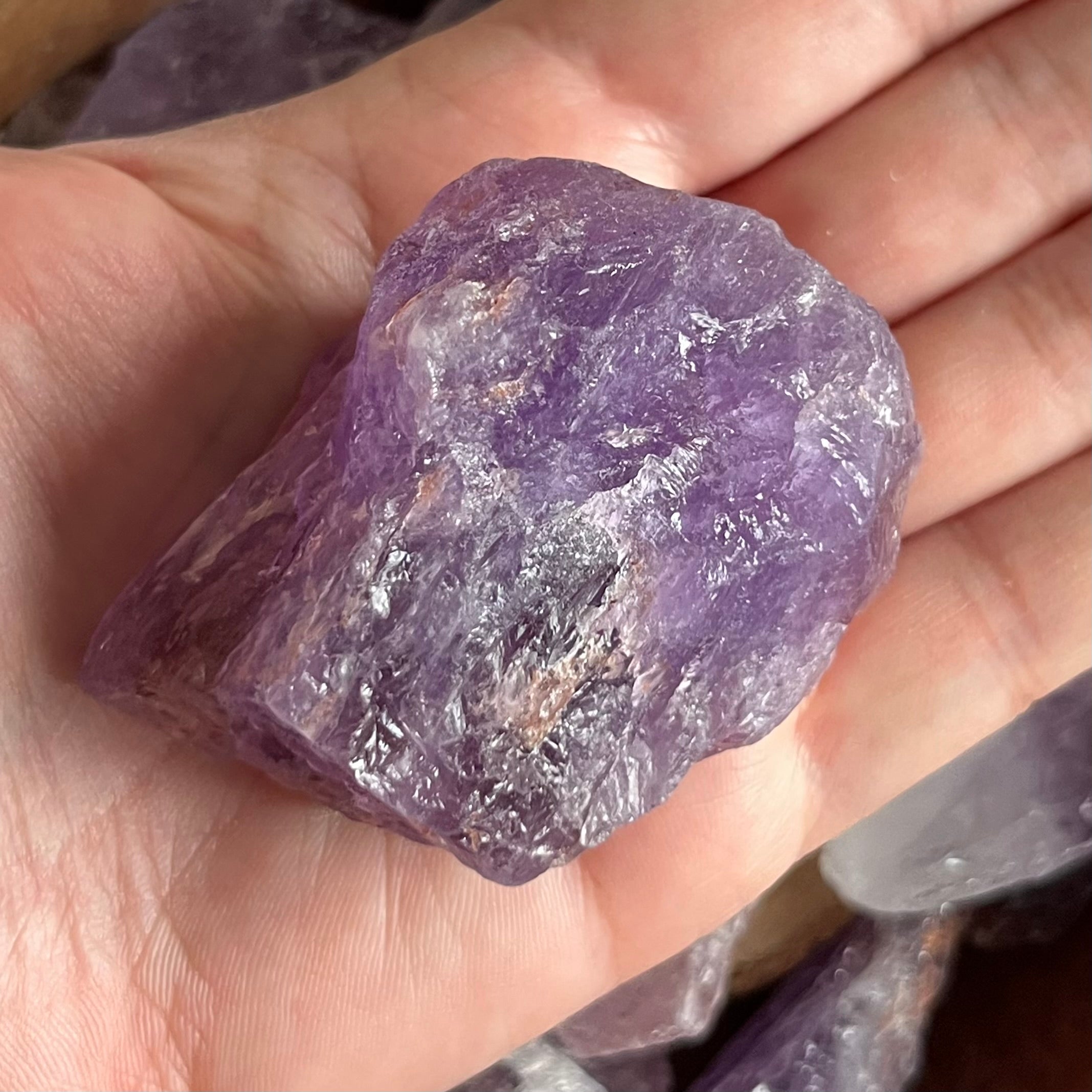Rough Amethyst Chunk - Spirituality & Transmutation 8- 91g - 100g Crystals