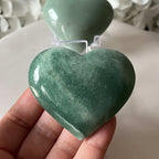 Green Quartz Heart - Vitality & Healing Crystals