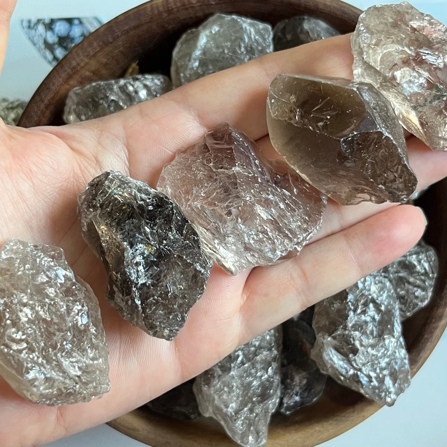 Rough Smoky Quartz Chunk - Open Paths & Protection 31g - 40g Crystals