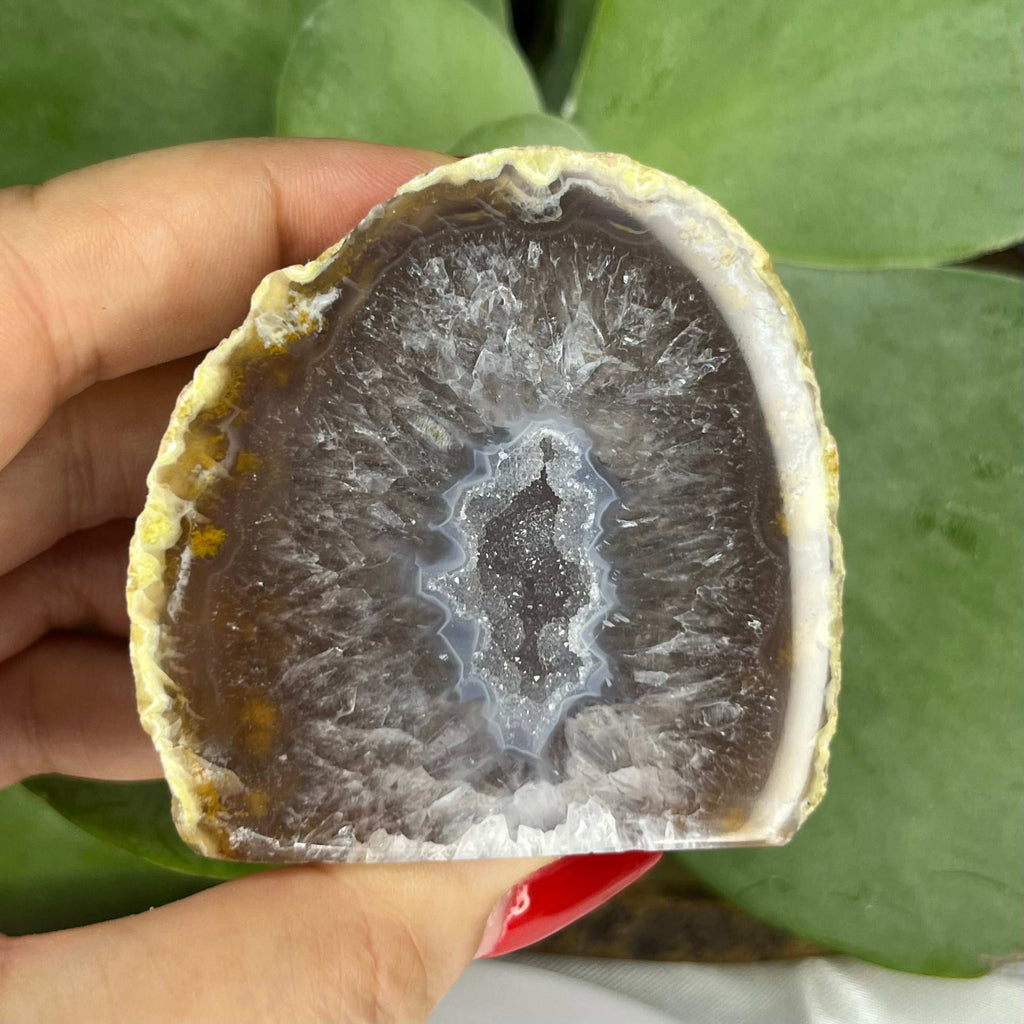 Natural Agate Cut Base Geode - Balance & Harmony Crystals