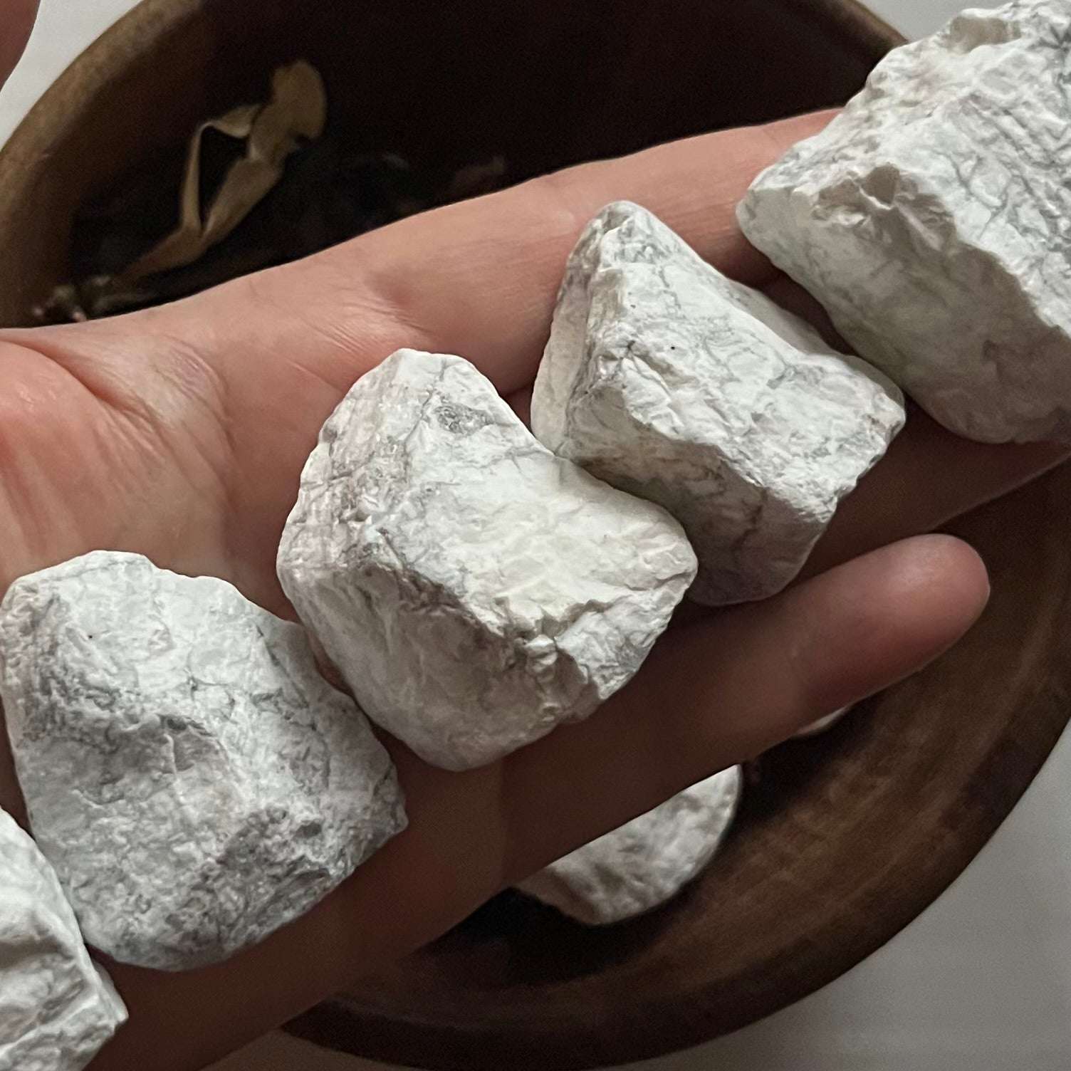 Rough Howlite Chunk - Peace & Harmony 40g - 59g Crystals