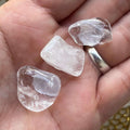 Himalayan Quartz Tumblestones - Chakra Alignment & Energetic Cleansing Small Crystals