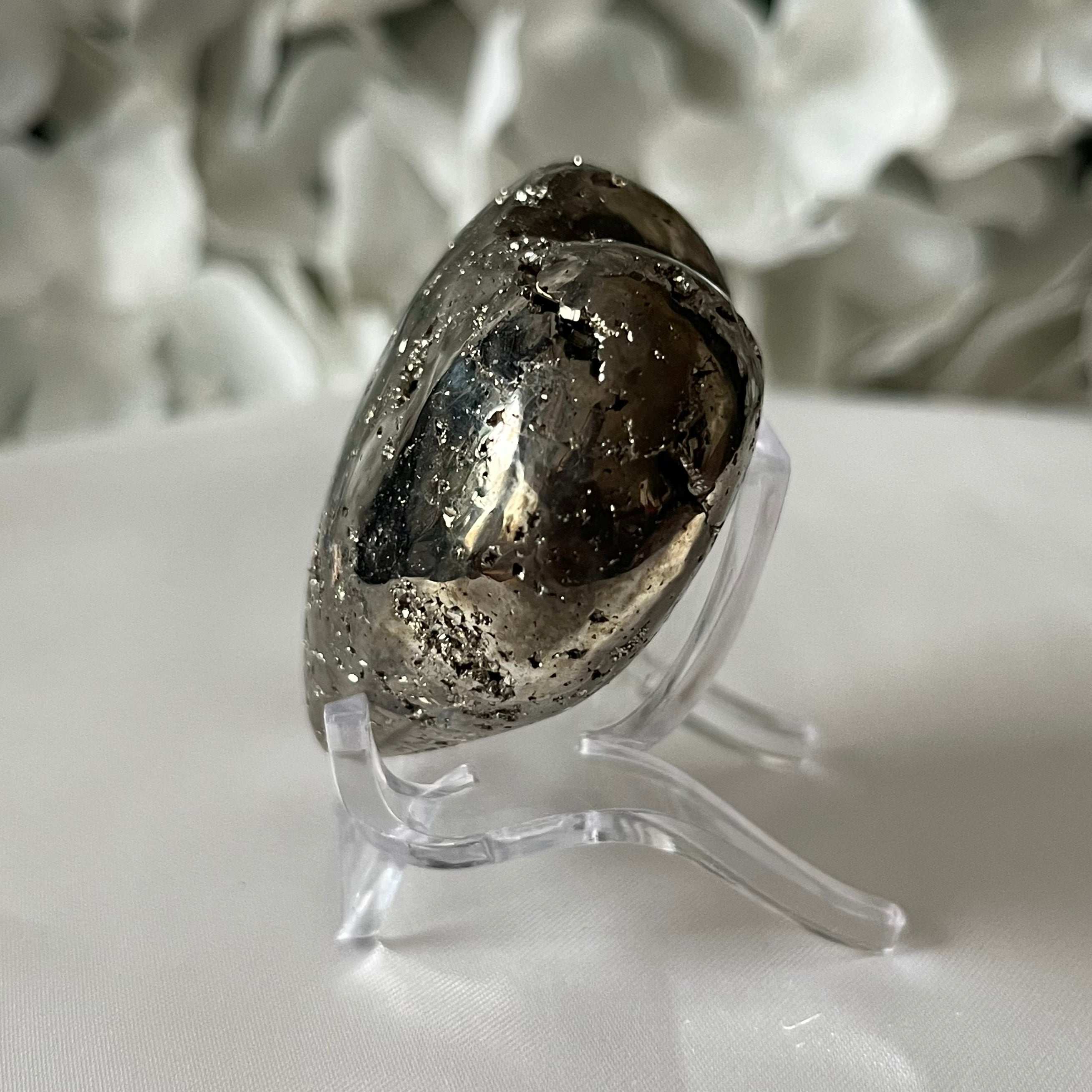 Pyrite Heart - Success & Prosperity Crystals