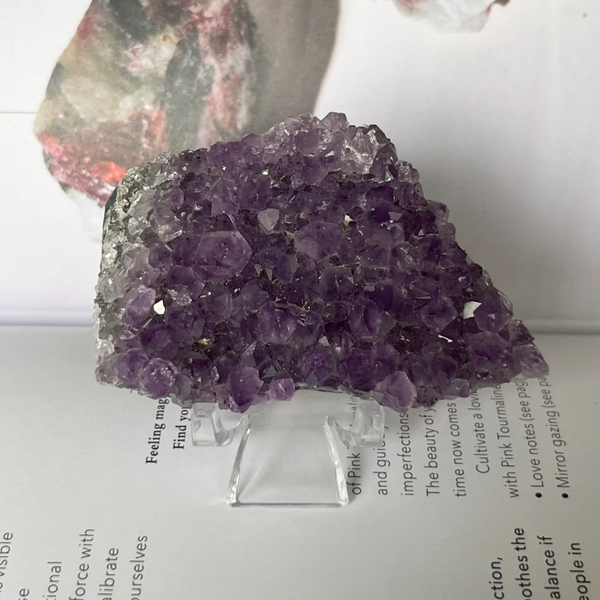 Amethyst Drusy Clusters (Uruguay) - Spirituality & Transmutation