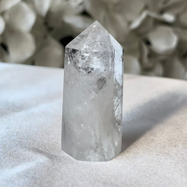 Clear Quartz (Rock Crystal) Polished Point Crystals