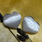 Selenite Heart - Cleansing & Purification Crystals