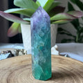 Fluorite Polished Point - Intuition & Protection 2- 10cm x 2cm Crystals