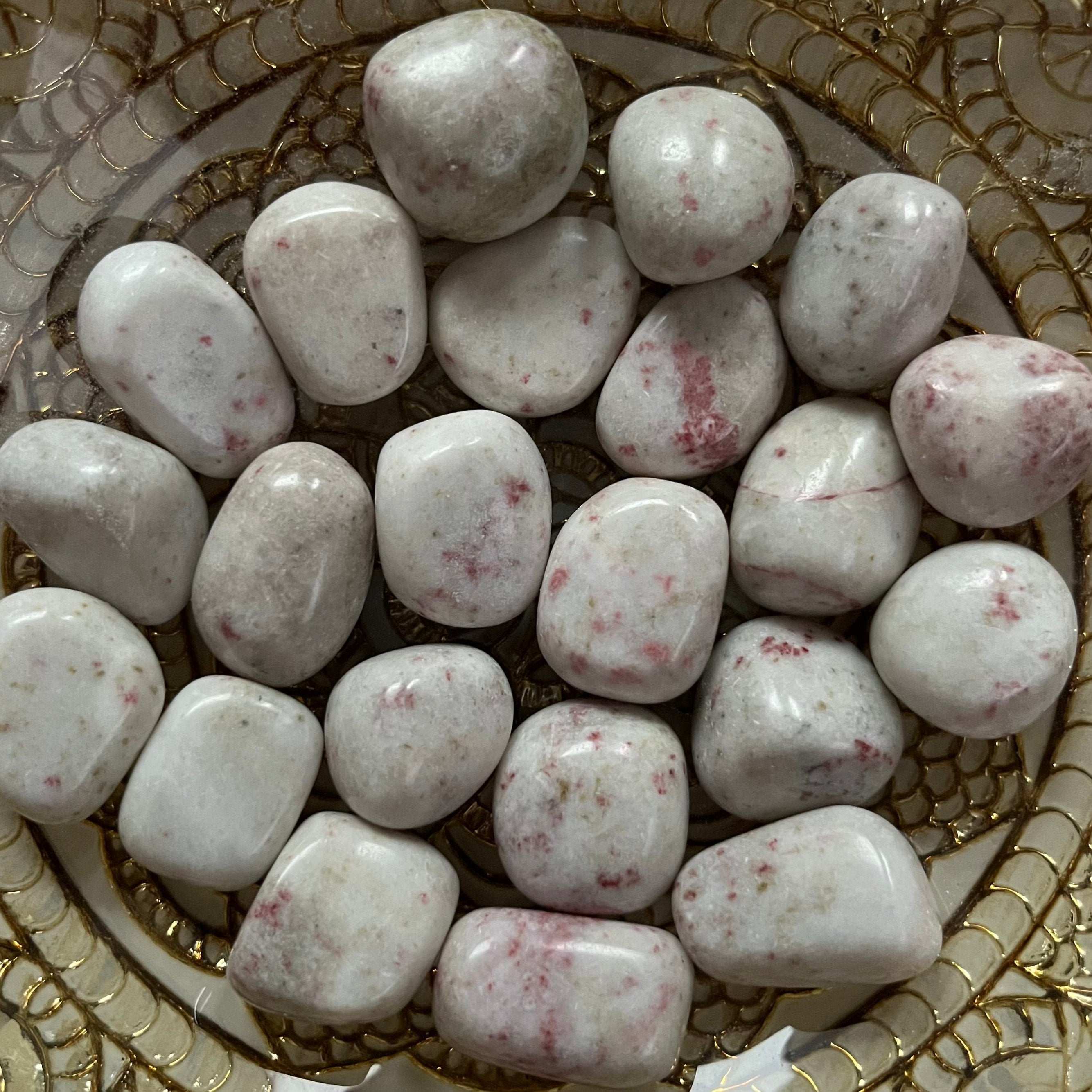 Cinnabrite Tumblestones - Vitality & Creativity Crystals