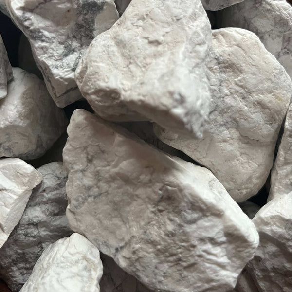 Rough Howlite Chunk - Peace & Harmony Crystals