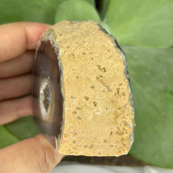 Natural Agate Cut Base Geode - Balance & Harmony Crystals