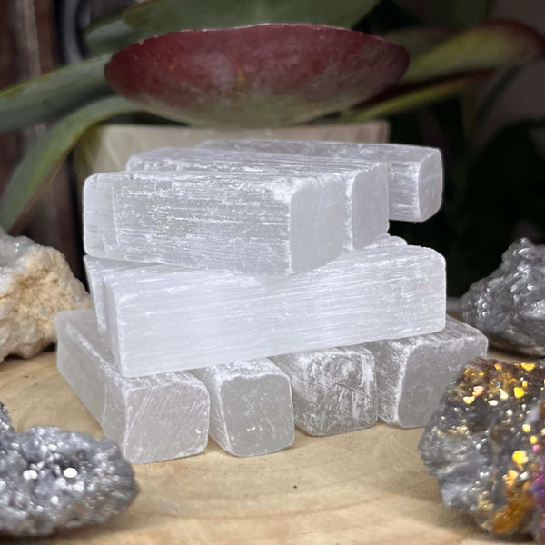 Selenite Stick/Wand - Cleansing & Purification