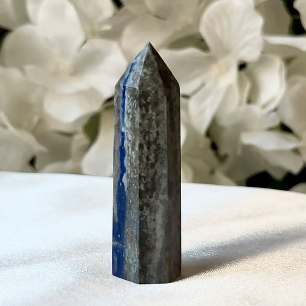 Lapis Lazuli Polished Point - Spiritual Elevation & Wisdom 3-5.1cm x 1.4cm Crystals