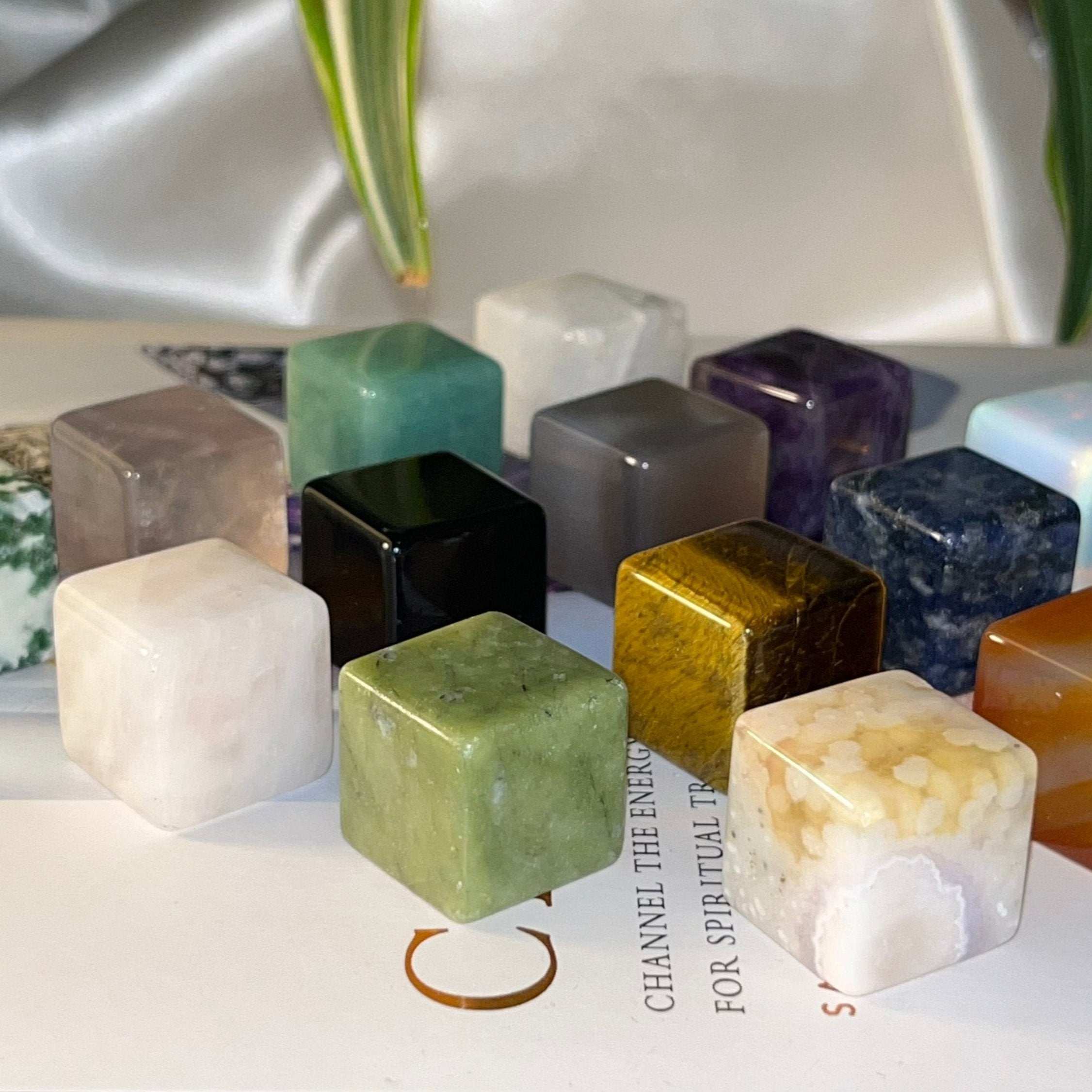 Gemstone Cubes Crystals