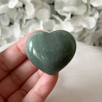 Green Aventurine Heart - Abundance & Luck Crystals