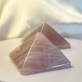 Rose Quartz Pyramid - Universal & Unconditional Love 1- 4cm x 4cm Crystals