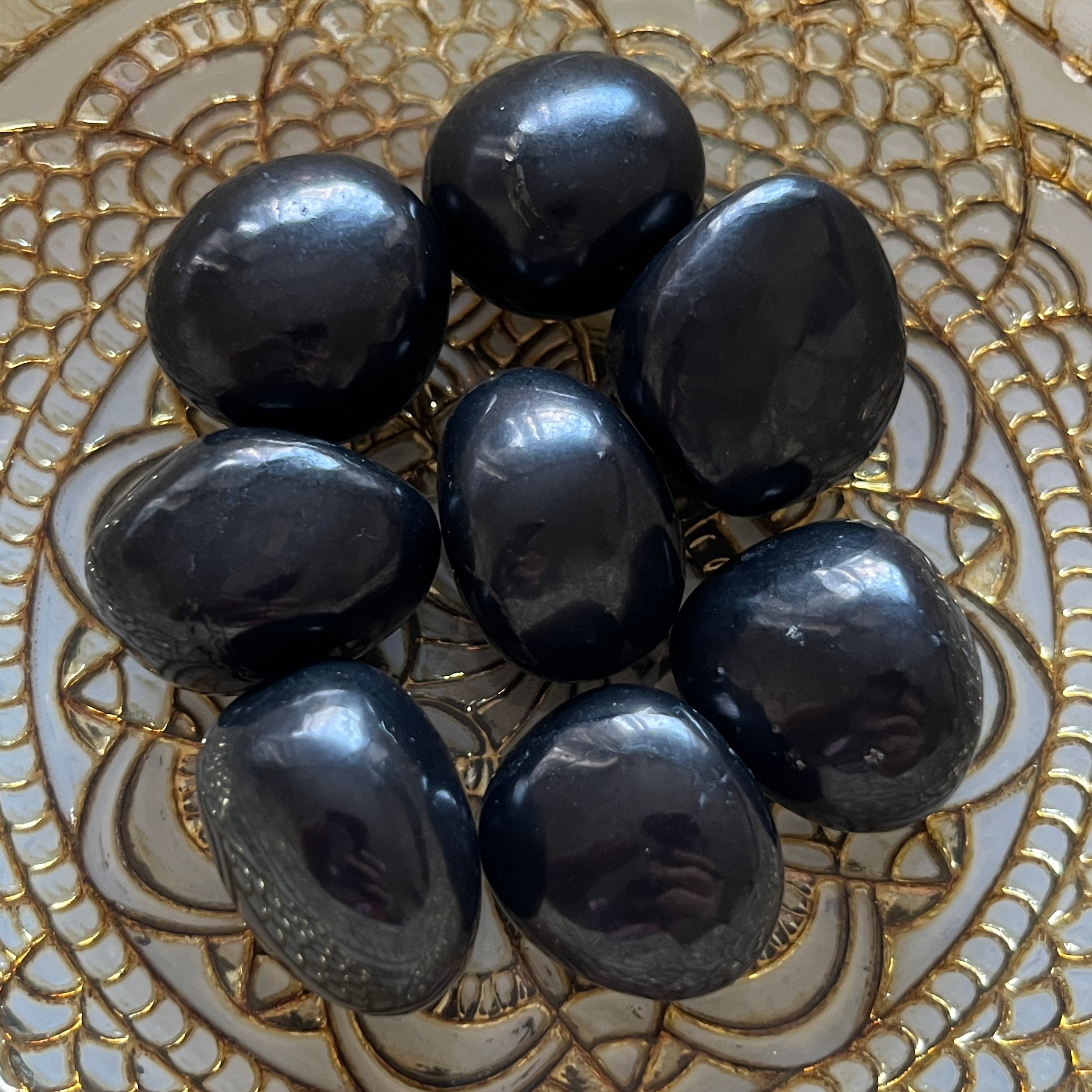 Shungite Tumblestones - Stone of Life & Transmutation