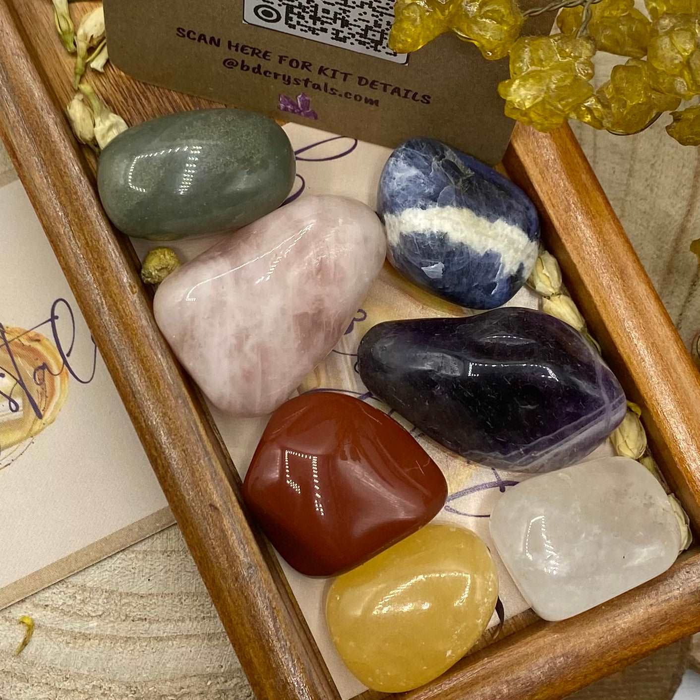 7 Chakras Crystals Kit Crystals