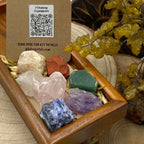 7 Chakras Crystals Kit Rough Stones Crystals