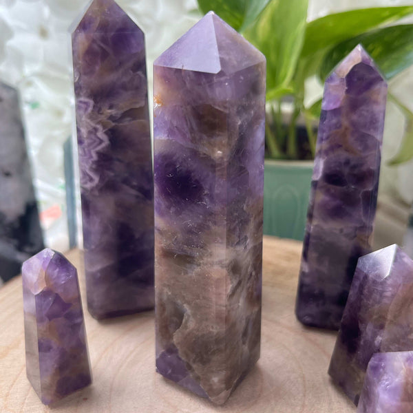 Amethyst Obelisk - Spiritual Wisdom & Comfort 6- 11cm Crystals