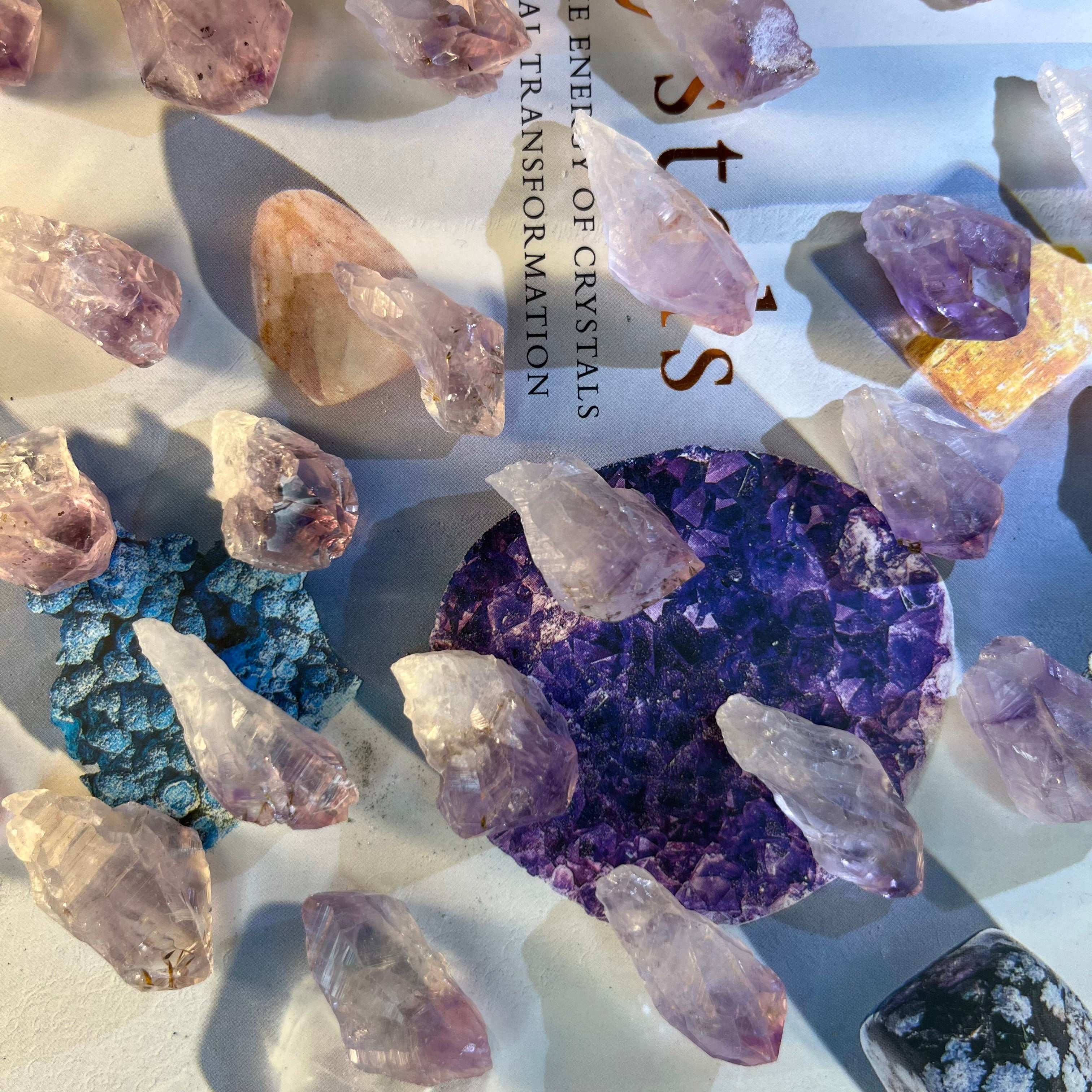 Rough Amethyst Mini Point - Spirituality & Transmutation Crystals