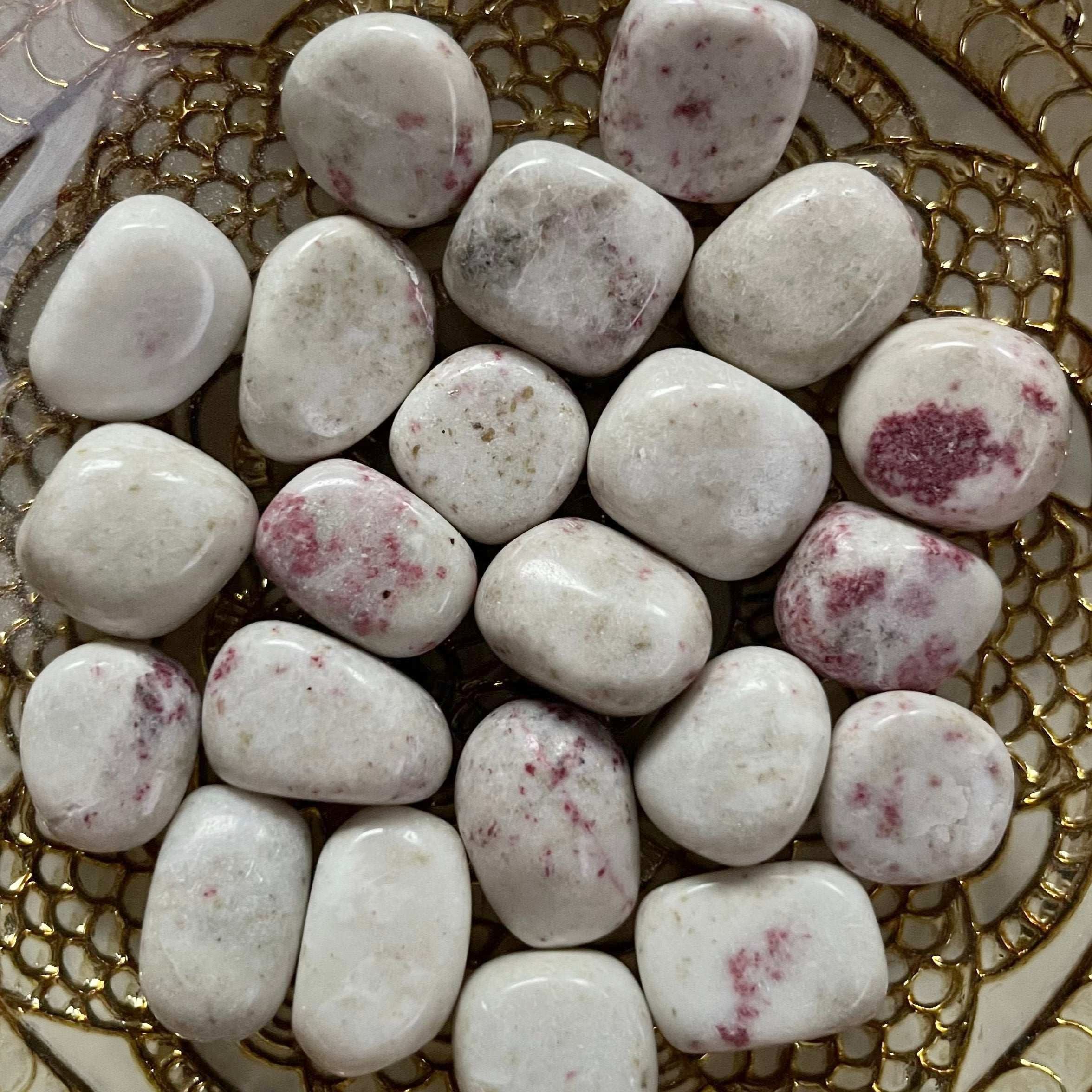 Cinnabrite Tumblestones - Vitality & Creativity Crystals