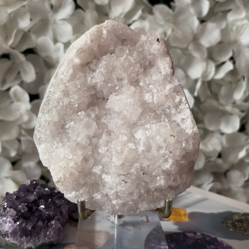 apophyllite cluster for meditation and anxiety