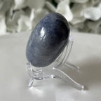 Blue Quartz Heart - Harmony & Communication Crystals
