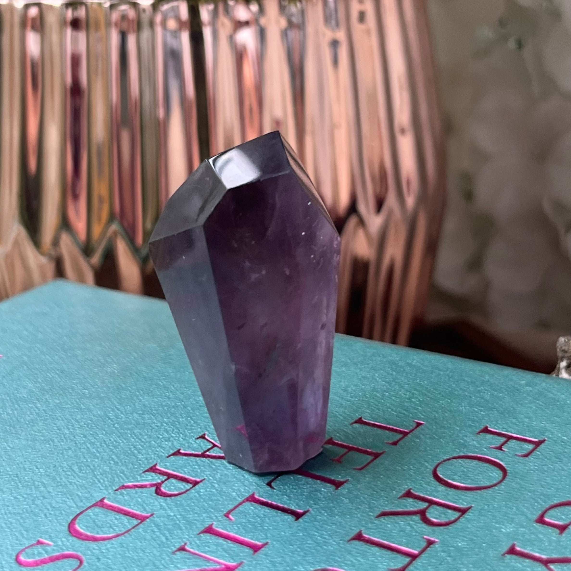 Amethyst Faceted Freeform - Spiritual Wisdom & Comfort 4- 4.7cm x 2.6cm Crystals