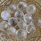 Clear Quartz (Rock Crystal) Round Tumblestones Crystals