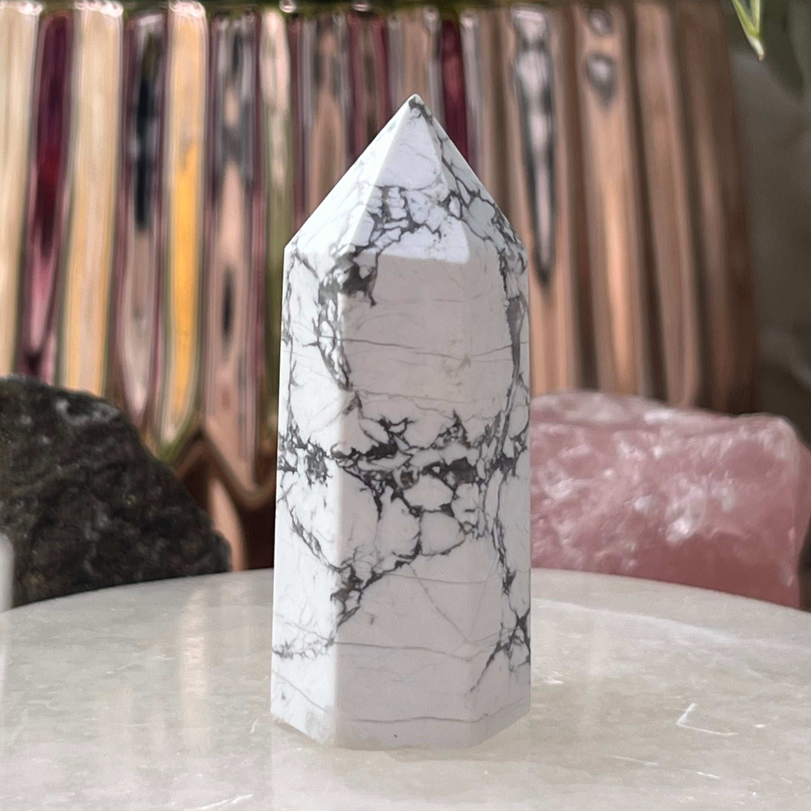 Howlite Point - Peace & Harmony 3- 5cm Crystals