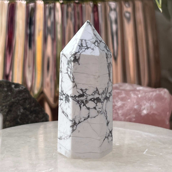 Howlite Point - Peace & Harmony 3- 5cm Crystals