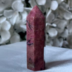 Rhodonite Polished Point - Emotional Healing & Self-Confidence Crystals