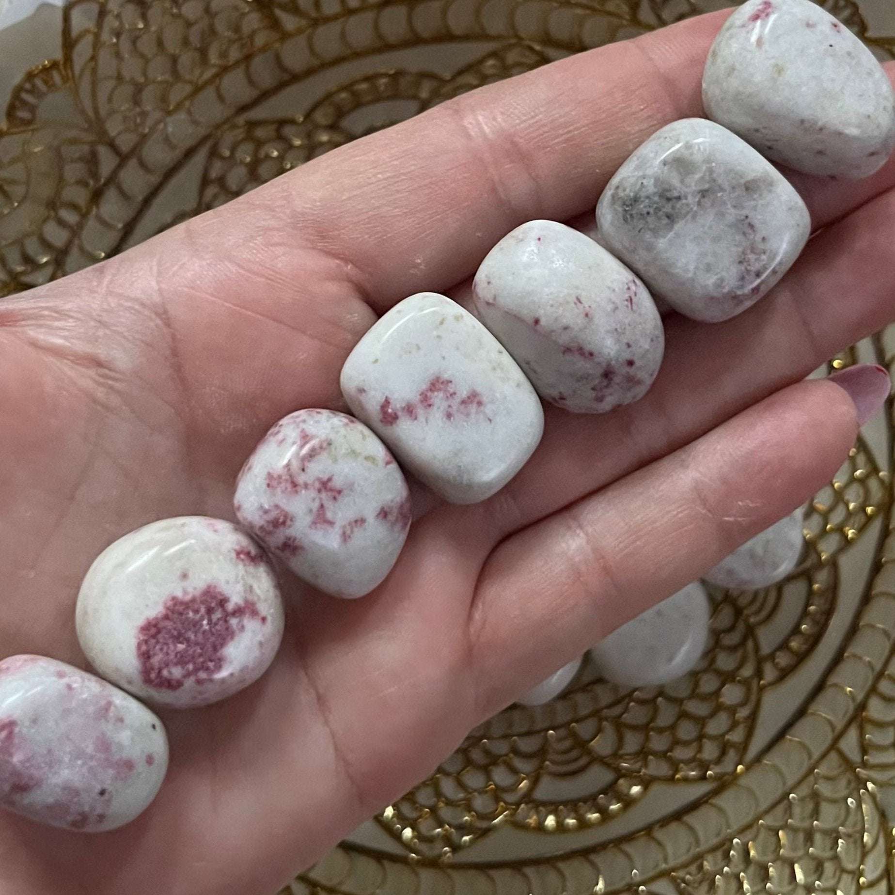 Cinnabrite Tumblestones - Vitality & Creativity Small Crystals