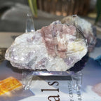 Rough Pink Tourmaline w/ Lepidolite Chunk - Emotional Healing & Self-Esteem 2- 68g Crystals