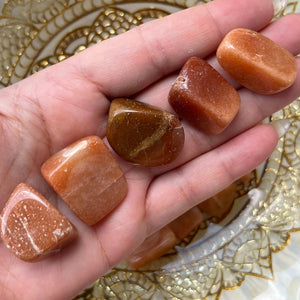 Orange Aventurine Tumblestones Medium Crystals