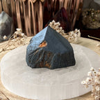 Hematite Cut Base Generator Point - Protection & Connection Crystals
