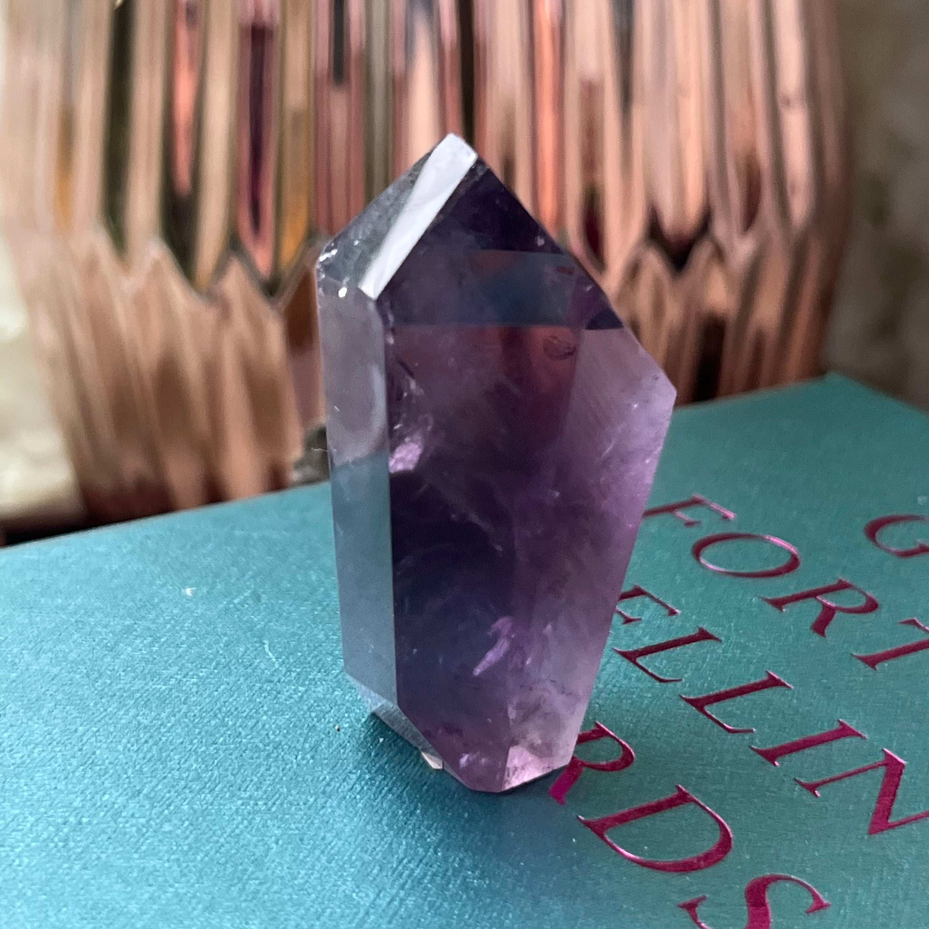 Amethyst Faceted Freeform - Spiritual Wisdom & Comfort 5- 4.9cm x 2.6cm Crystals