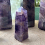 Amethyst Obelisk - Spiritual Wisdom & Comfort Crystals