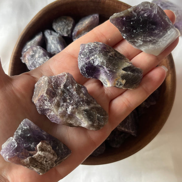 Rough Dark Amethyst Chunk - Spirituality & Transmutation