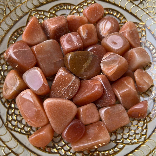 Orange Aventurine Tumblestones Crystals