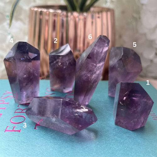 Amethyst Faceted Freeform - Spiritual Wisdom & Comfort Crystals