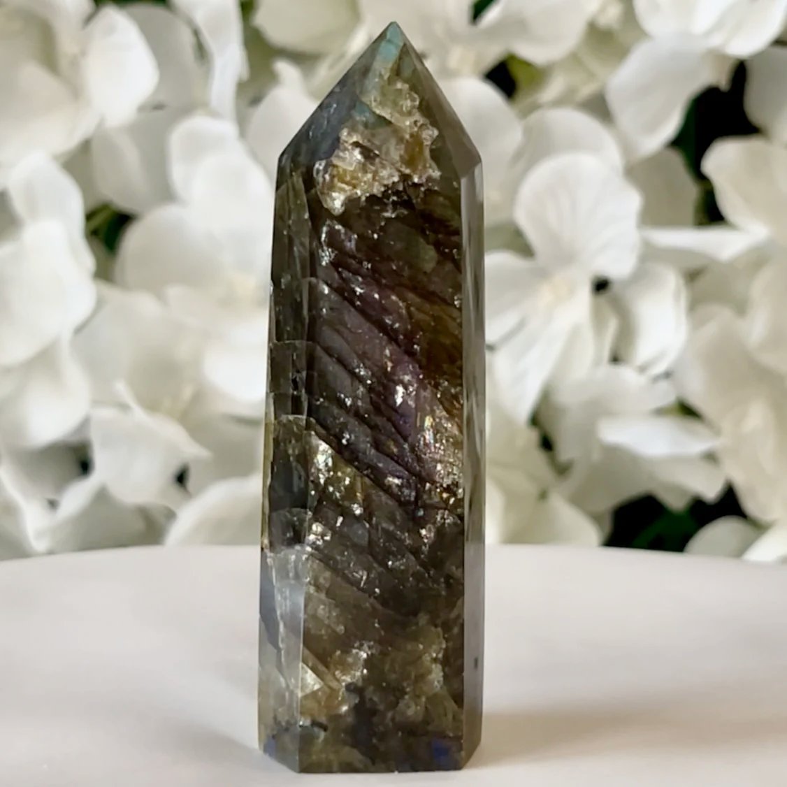 Labradorite Polished Point - Magic & Clairvoyance Crystals