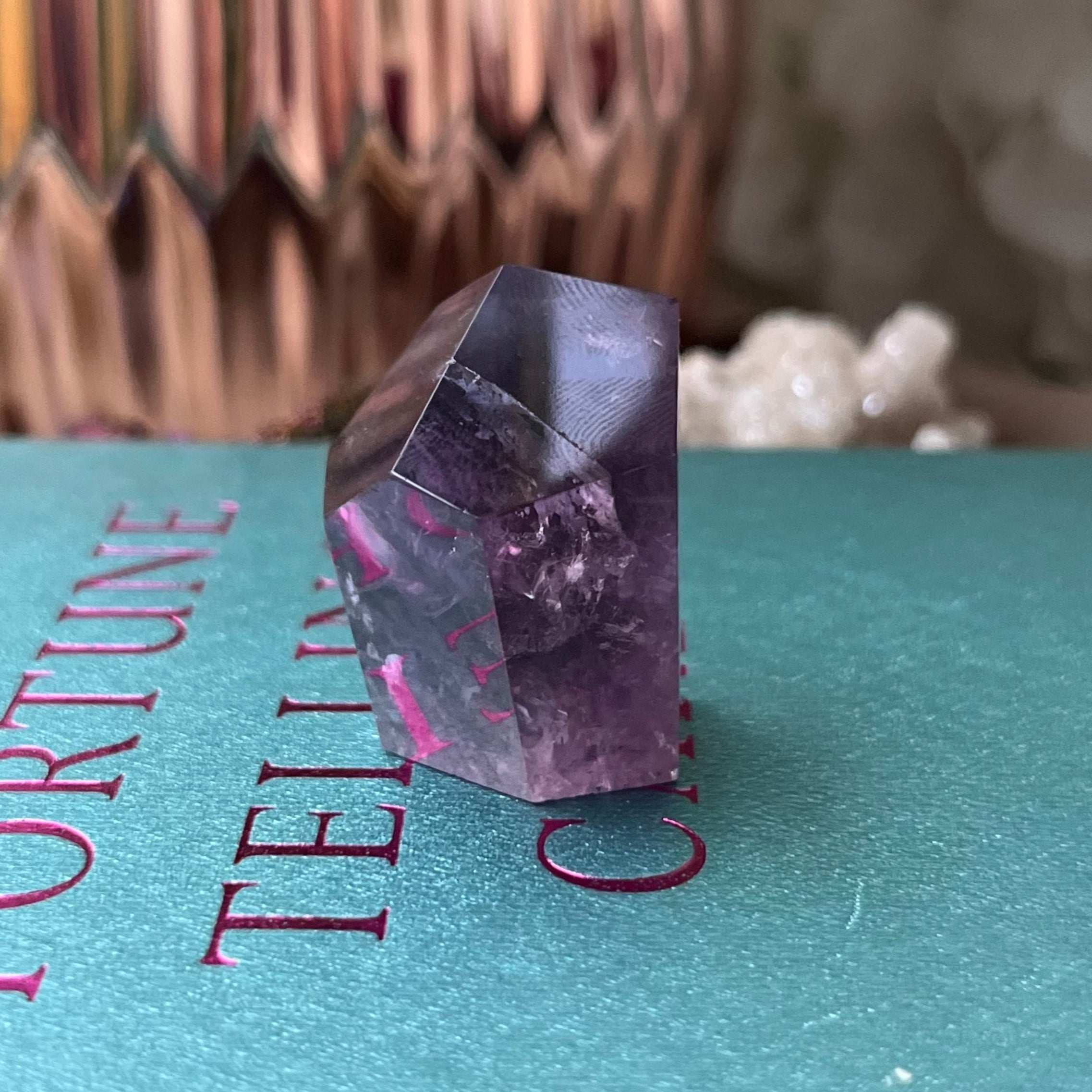 Amethyst Faceted Freeform - Spiritual Wisdom & Comfort Crystals