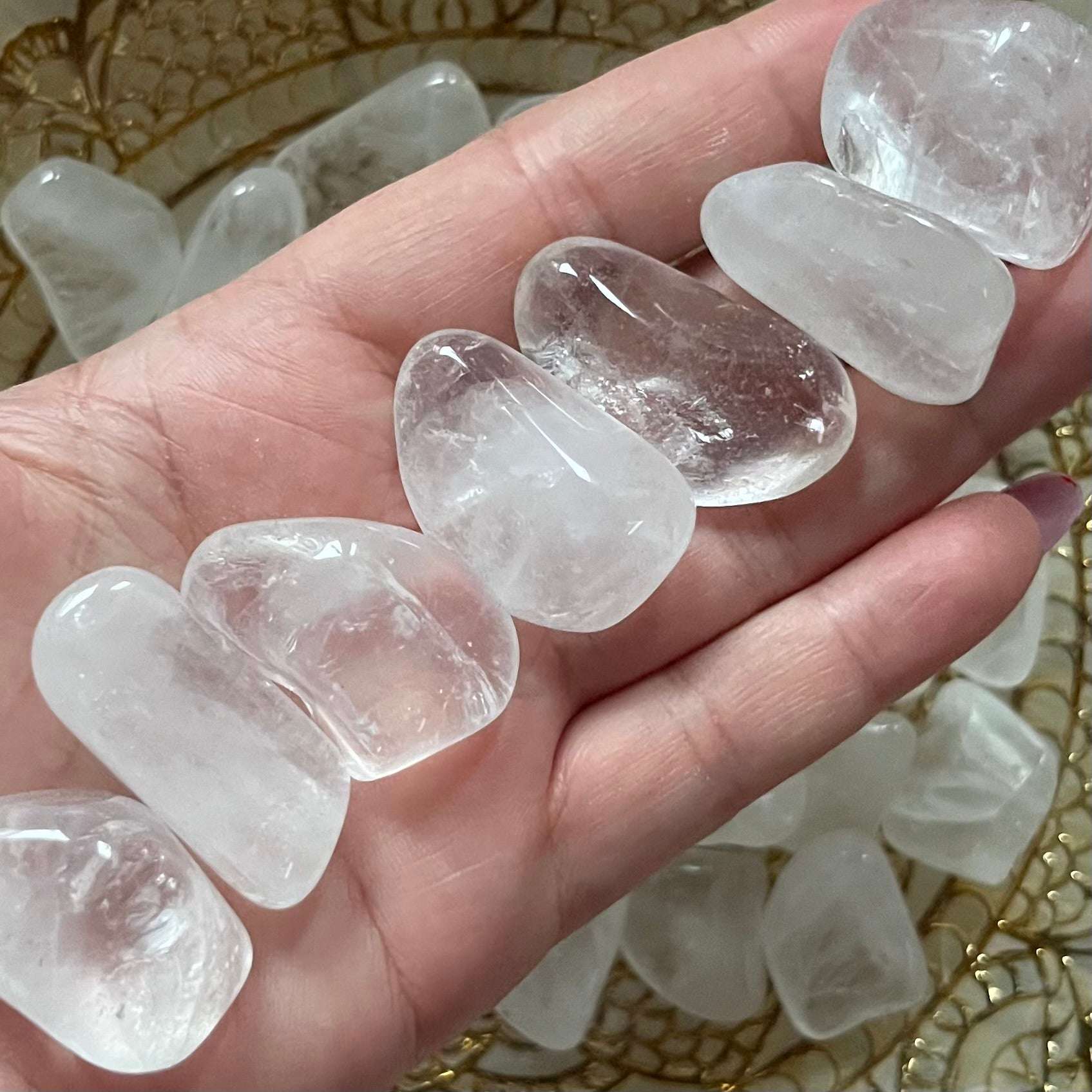 Ice Quartz Tumblestones Crystals