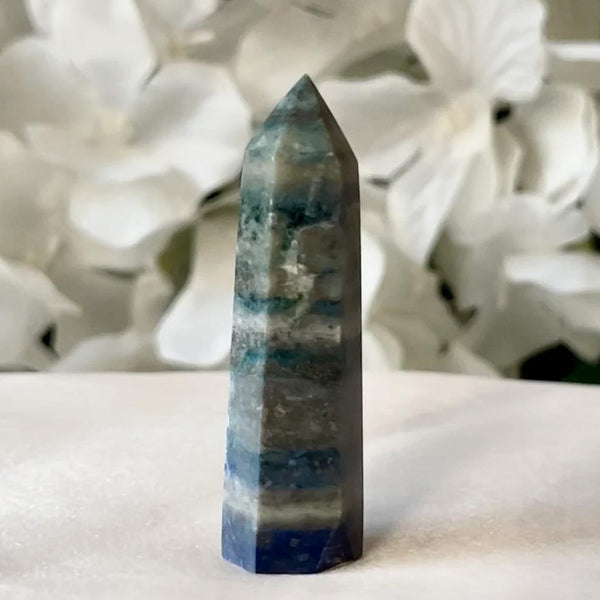 Lapis Lazuli Polished Point - Spiritual Elevation & Wisdom 2- 4.7cm x 1.3cm Crystals