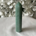 Green Aventurine Polished Point - Abundance & Luck 9.6cm x 2cm Crystals