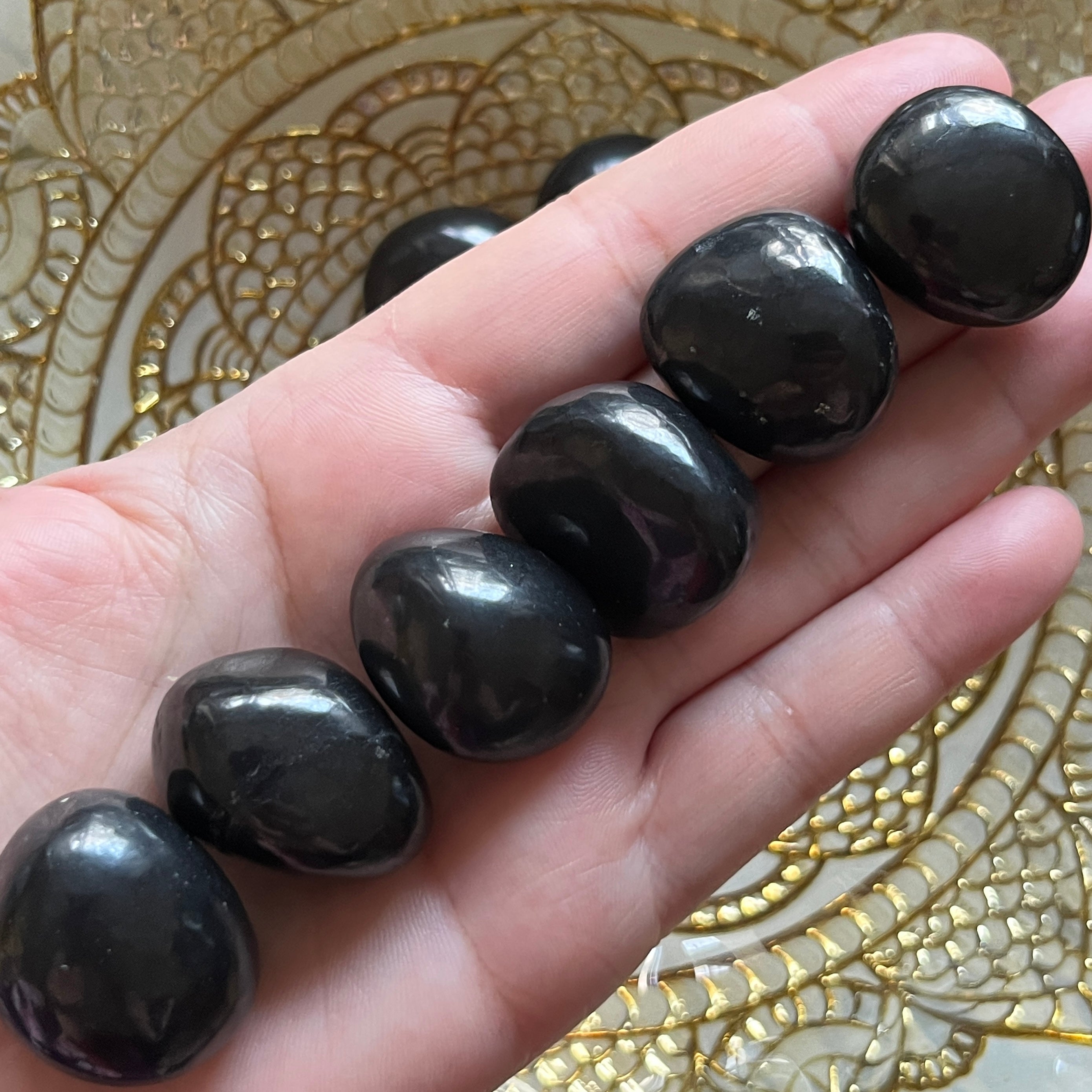 Shungite Tumblestones - Stone of Life & Transmutation