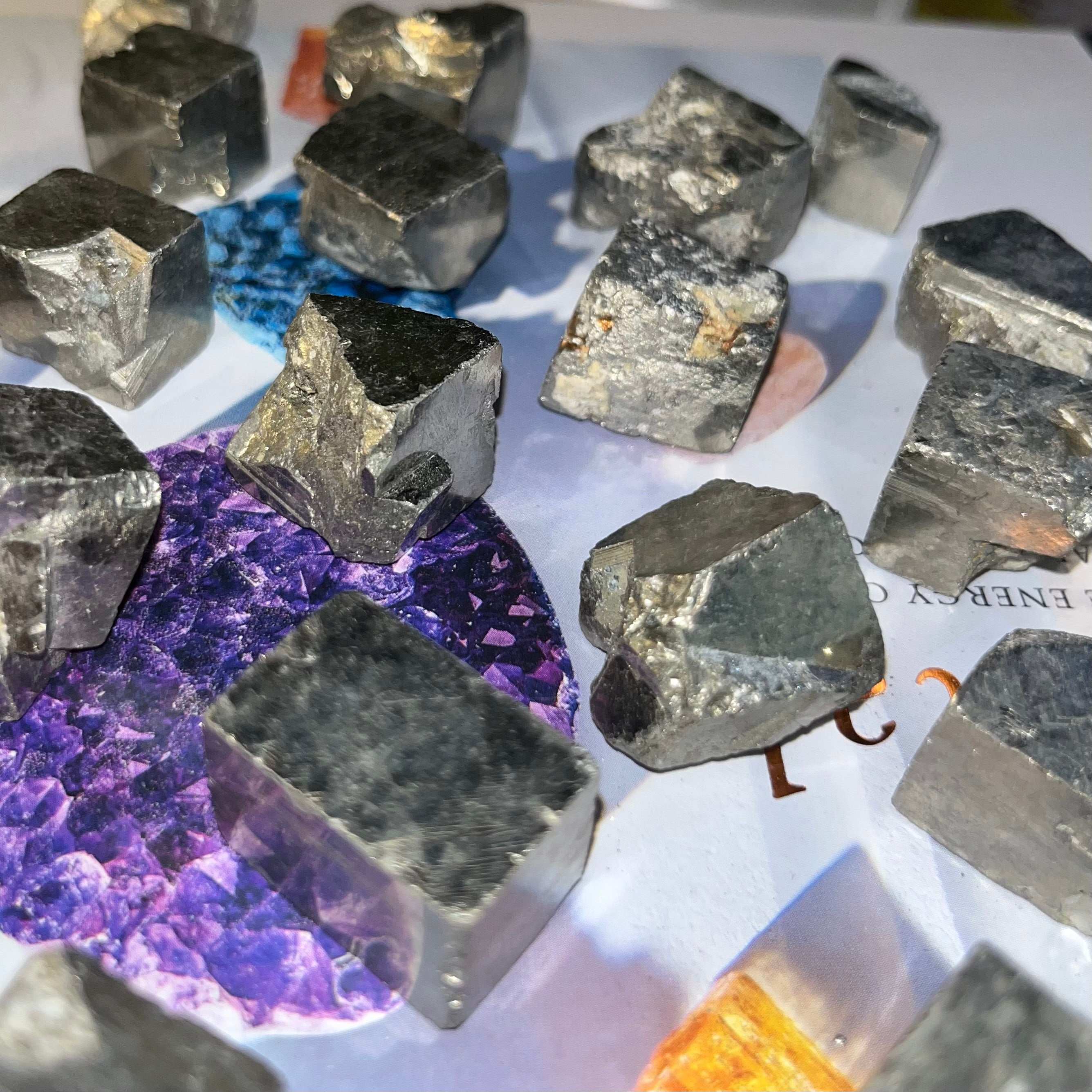 Rough Pyrite Cubes - Success & Prosperity Crystals
