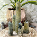 Prehnite Obelisk Crystals