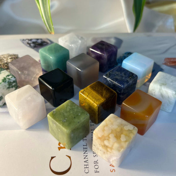 Gemstone Cubes Crystals